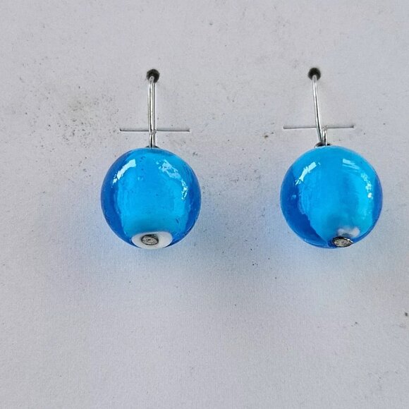 Women Earrings Blue Tone Fashion Jewelry Earrrings - Picture 6 of 10